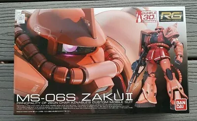 Bandai 1/144 Gundam Real Grade Series # 02 Ms-06s Zaku Ii Gundam Model # 02 Nib • $31.03