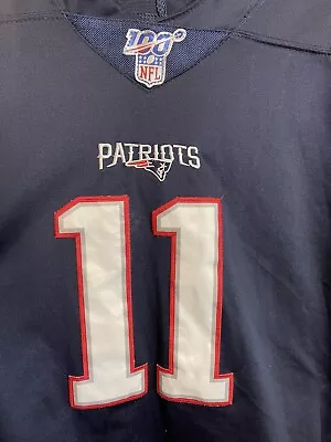 Nike NFL Onfield New England Patriots Julian Edelman #11 Jersey Adult Large • $44.99