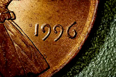 1996-p Ddo-001 Lincoln Memorial Cent  -  Bu  -  Free Shipping! • $19.95