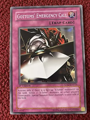 $3.31 • Buy Gottoms' Emergency Call 5DS2-EN033 - Common 1st Edition NM Yugioh
