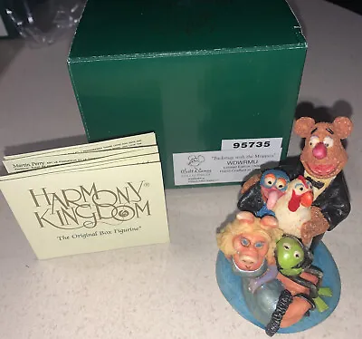 HTF Harmony Kingdom Disney Backstage With The Muppets Figurine WDWRMU + BOX New • $120