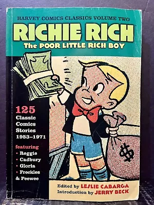 Richie Rich The Poor Little Rich Boy Harvey Classic Comics 2 GOOD P49 • $100