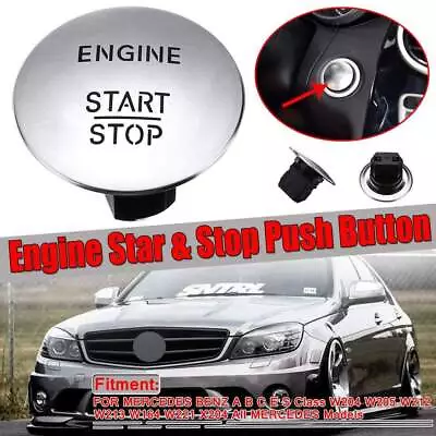 2215450714 Engine Start Stop Push To Go Button Switch Keyless For Mercedes-Benz • $5.85