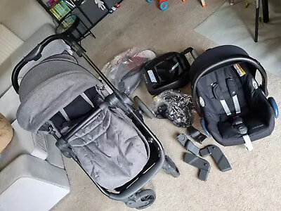 ICandy Lime Lifestyle Travel System With Maxicosi Cabriofix Isofix Carseat • £300