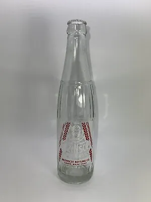 RARE Vintage 1972 Nezinscot Beverages 8 Oz Empty Soda Bottle - Turner Maine • $19.99