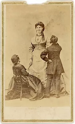 Rare CDV Of Anna Swan The Giantess From Tatamagouche By E. & H. T. Anthony • $26