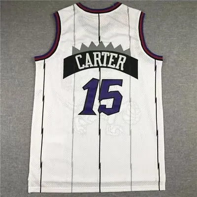 2 Colors Legend Throwback Mens #15 Vince Carter Basketball Jersey All Stitched • $22.99