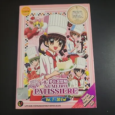 $20.49 • Buy DVD Yumeiro Patissiere TV 1-50 End English Subtitles Region 3 Anime