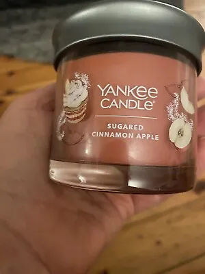 Yankee Candle Sugared Cinnamon Apple Scented Candle 122g  • £11.50