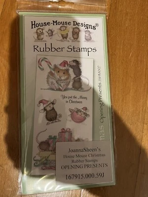 £7.50 • Buy Joanna Sheen House Mouse Designs - Christmas- 