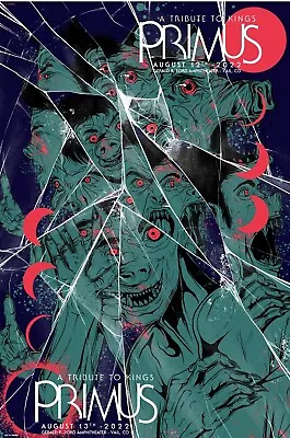 $300 • Buy Primus Poster Vail Colorado 8/12 8/13 Uncut