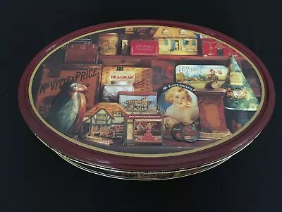 1998 McVities Oval Biscuit Tin • £6.50