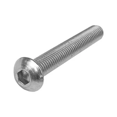 M8 M10 M12 Button Socket Head Bolt S Screw S Allen Stainless Steel A2 G304 • $13.99