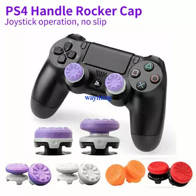 $14.31 • Buy Silicone Thumb Grips For PS4 Controller Joystick Cover FPS Freek Thumbsticks Cap