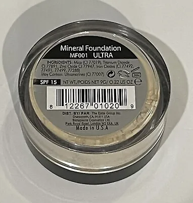 Bellapierre Mineral Foundation MF001 ULTRA New Sealed *Free Shipping* • $24.90