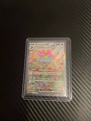 2023 Pokemon Scarlet & Violet 151 Venusaur EX Special Illustration Rare #198 • $20