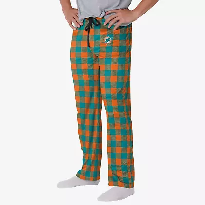 Miami Dolphins NFL Buffalo Check Lounge Pants • $39.99