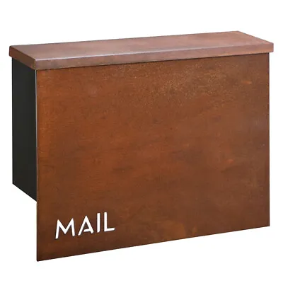 OPEN BOX - Rockdale - Mailbox Wall Mount Locking 12.25 H X 16.25 W X 4 D • $49