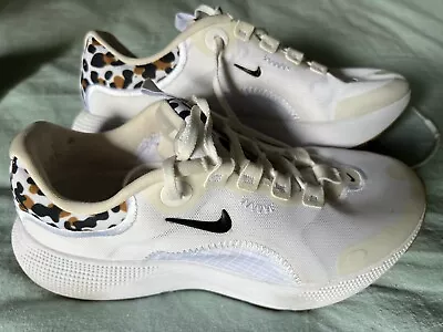 Nike React Women's Running Shoes White / Leopard DM3083-100 Size: US 5 • $30