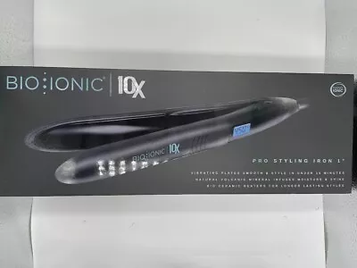 Newest Model! Bio Ionic 10X Pro Styling Iron 1 -Nano Ionic-with Vibrating Plates • $164.99
