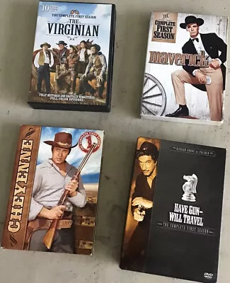 $43.78 • Buy TV Westerns DVD Sets, Cheyenne, Maverick, Have Gun Will Travel, The Virginian