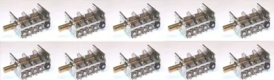 $180 • Buy = 10 PCS = VARIABLE Air Capacitor ALPS 5 Section Vacuum Tube Radio Tuning Cap