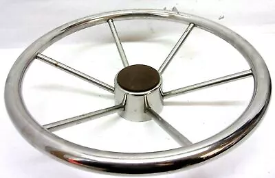 Boat Stainless Steel Steering Wheel 6 Spoke 15  • $157.50