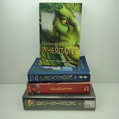 The Inheritance Cycle Complete Series Set Books 1-4 Christopher Paolini HC & PB • $27.96