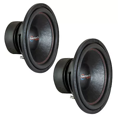 2 X American Bass 15  4000 Watt Black Subwoofer Dual 4 Ohm Voice Coil XD Series • $349.95