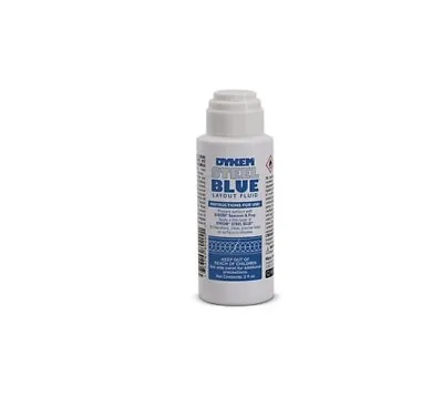Dykem Steel Blue Layout Fluid #80200 2oz Felt Tip 4pc Free Shipping • $74