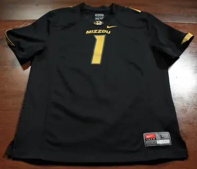 University Of Missouri Tigers MIZZOU Football Youth L Jersey Kids Child Nike • $21.99