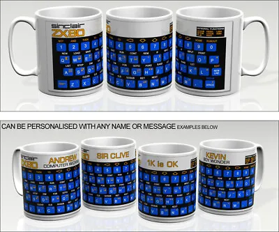 Sinclair Zx80 Retro Computer Mug - Can Be Personalised • £6.95