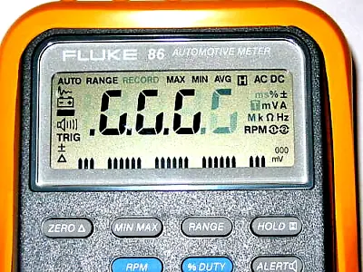 Fluke Model 88 Or 86  Repair Kit For Faded LCD Display Digits • $19.95