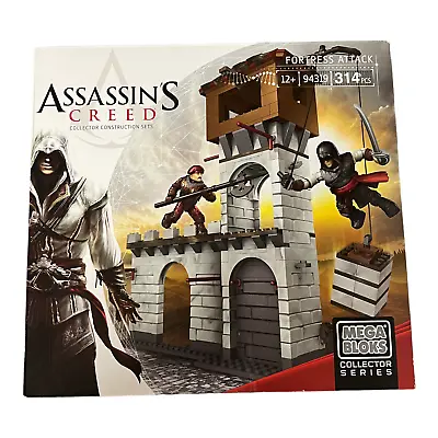 Assassins Creed Collector Series MEGA BLOKS Fortress Attack Sealed Box 94319 • $68.37