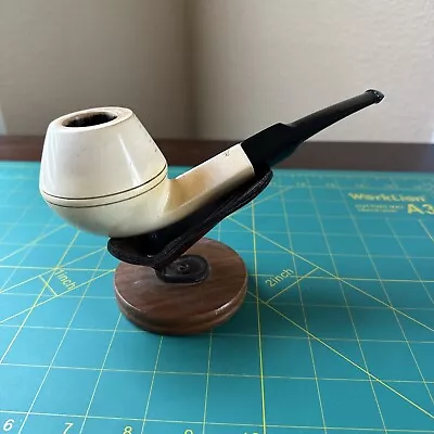 Meerschaum Tobacco Pipe Massive Bulldog Great Condition  • $224.99