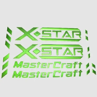 MasterCraft Boat Raised Decal Kit 7501590 | 2013 X Star Alien Green • $1022.61