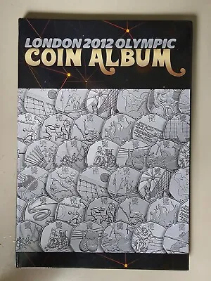 London 2012 Olympic Games 50p Coin Album - Empty. Solid Hardback Album • £25