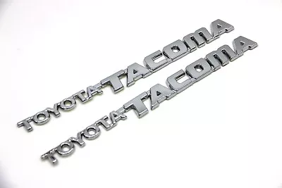 95-04 Toyota Tacoma Door  Side Badge  Logo Fender  Chrome Set • $49.99