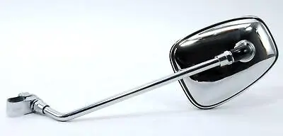 Vintage Classic Bicycle Mirror Deluxe 11.5 Inch Chrome Plated Bike Safety Mirror • $19.82