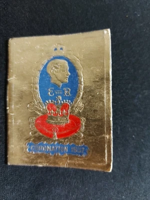 £8 • Buy RARE Vintage 1937 King Edward VIII Coronation Commemorative Pocket Calendar 