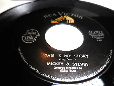 Mickey & Sylvia- This Is My Story  RCA 7811 VG++$7 • $7