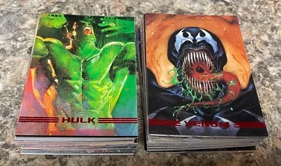 1993 SKYBOX MARVEL MASTERPIECES COMPLETE 1-90 Hand Collated Base Set • $44.99