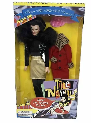 The Nanny Fran Drescher Talking Doll 1995 40298 Street Players Vintage • $49.99