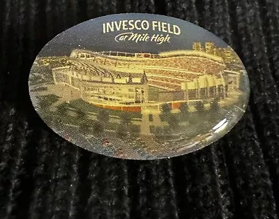 Invesco Field Lapel Pin - Mile High Stadium Denver Broncos Colorado Hats Shirts • $8.90