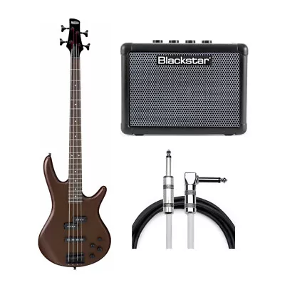 Ibanez GIO 4 String Bass Guitar With FLY3 Bass Amp And Instrument Cable • $279.99