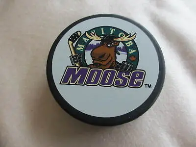 Vintage Manitoba Moose  Ihl Hockey Official Puck  • $9.99