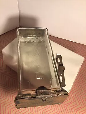 Vintage Visible Glass Mailbox USPS Top Bottom Access Lid • $40