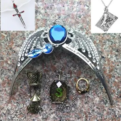Voldemort Horcrux And Bane Set GryffindorSword Locket Cup Diadem Ring Diary 6Pcs • $12.09
