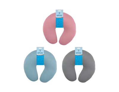 Microbead Neck Pillow Supersoft Travel Cushion Sleep Support For Flights Car • £4.99