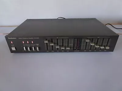 Technics Graphic Equalizer SH-8015. Rare Black. 5 Bands Per Channel • $170